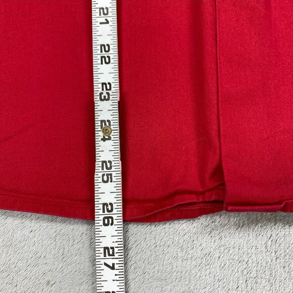 Furor Jeans for Hooligans Shirt Mens Large Red Stretch Short Sleeve Button Up - Picture 5 of 13
